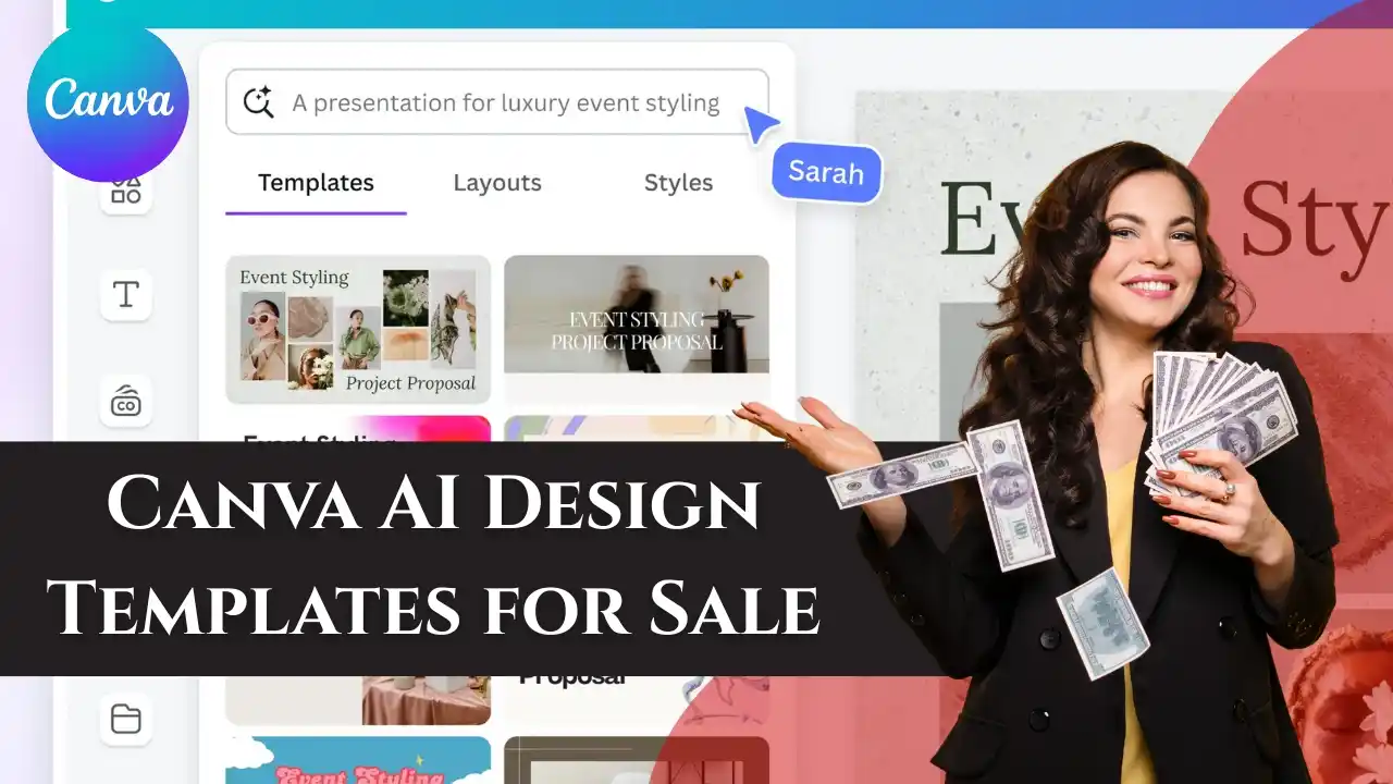 Canva AI Design Templates for Sale