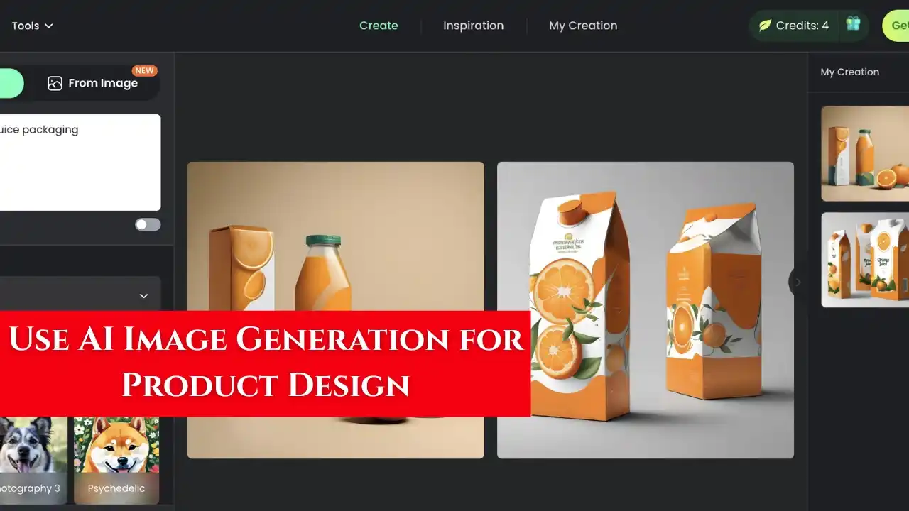 Use AI Image Generation for Product Design